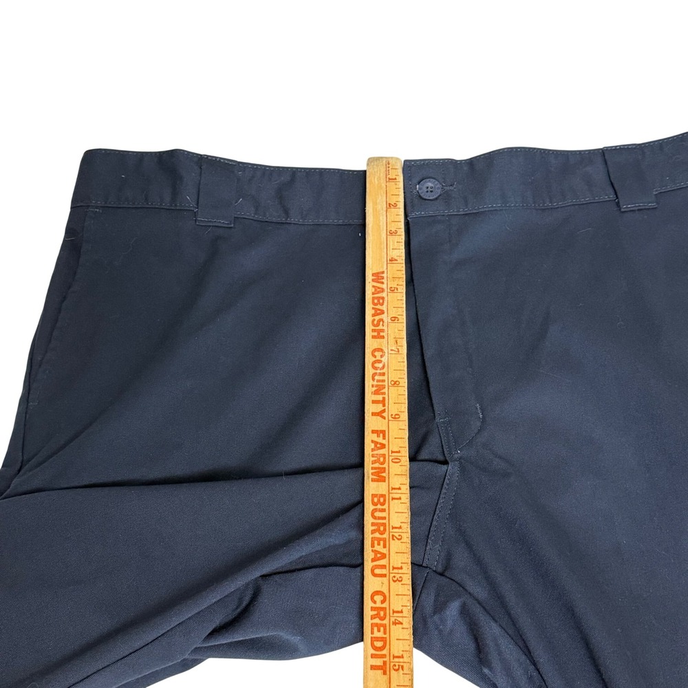 Dickies Mens 44 Regular Straight Flex Cargo Pants Dark Navy Blue Workwear - Picture 4 of 9